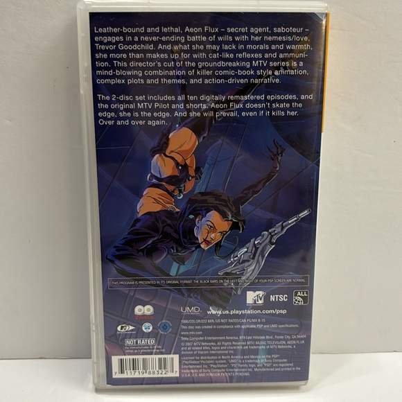 Aeon Flux The Complete Animated Collection UMD 2 Disc Set - Picture 2 of 3